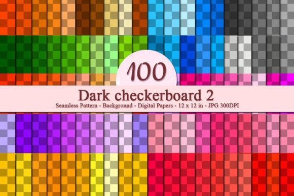 Dark Checkerboard 2 Seamless Pattern: A Practical Evaluation for Digital Designers and Print Professionals