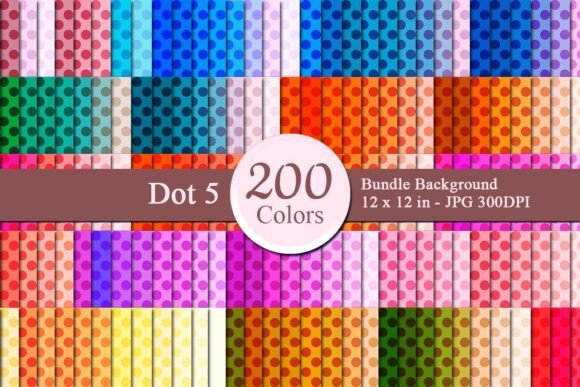 Dot 5 Digital Papers Bundle: A High-Resolution Resource for Creative and Business Applications