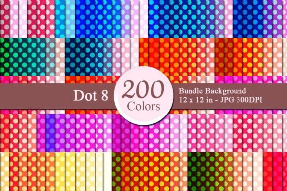 Dot 8 Digital Papers Bundle: A Creative Powerhouse for Your Business