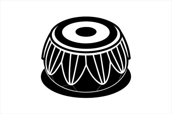 Exploring the Tabla Musical Instrument Icon in Design and Branding