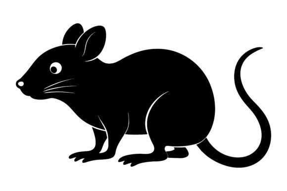 Mouse Silhouette Vector Icon: A Versatile Design Element for Modern Creatives