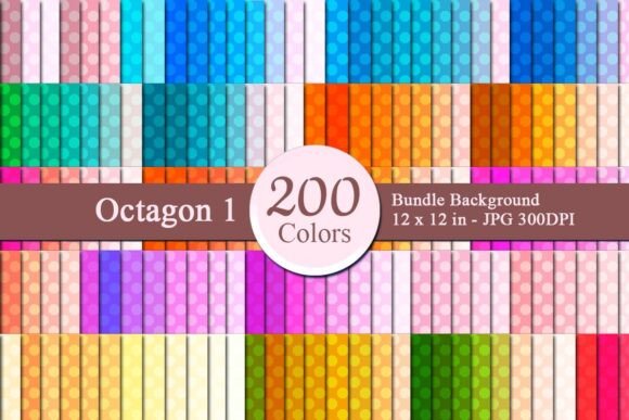 Octagon 1 Digital Papers Bundle: A Practical Tool for Business and Creative Projects