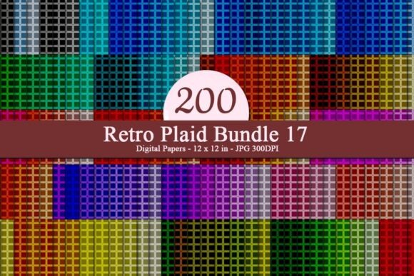 Retro Plaid Bundle 17 Digital Papers: A Practical Guide for Creative Use